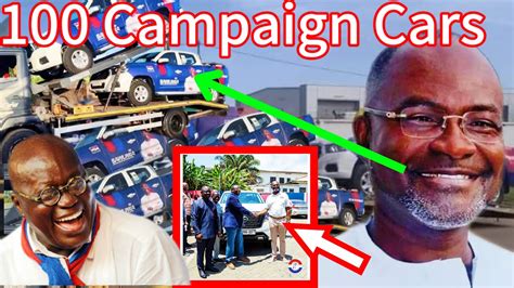 Eeei So Hon Ken Agyapong Dashed Npp Cars For Campaign This Is Why