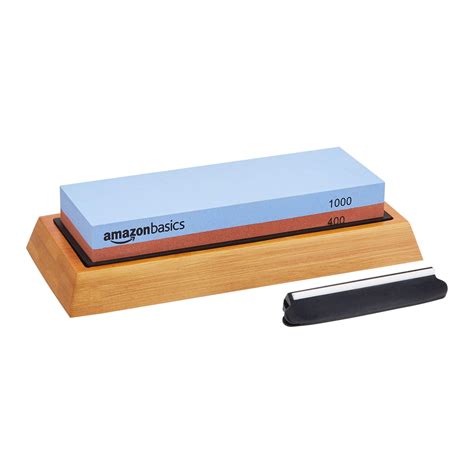 Amazon Amazon Basics Whetstone Knife Sharpening Wet Stone Dual