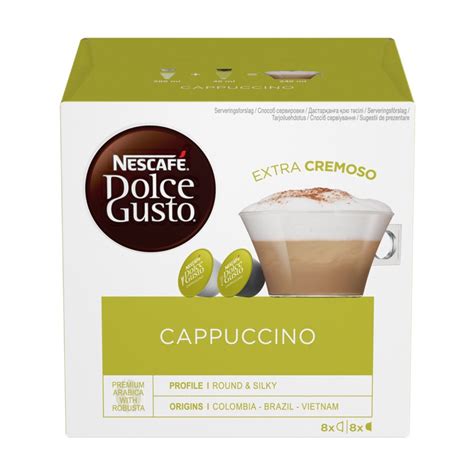 Kavos Kapsul S Nescafe Dolce Gusto Cappuccino Kapsuli G