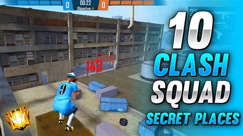 Top 10 Clash Squad Secret Places Free Fire Clash Squad Tips And Tricks To Reach Grandmaster