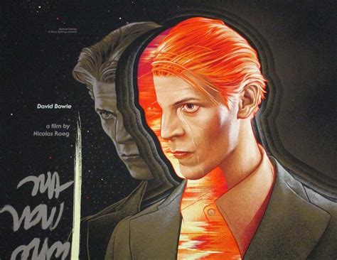 The Man Who Fell To Earth Poster, Mondo/AMP (24"x 36", 61cm x 91.5 cm), 1976, Ansin Martin