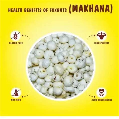 mooddy munch savera bhog premium makhana fox nuts packing gm