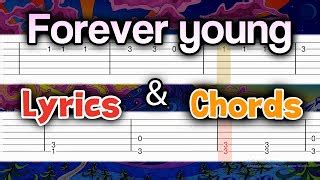 Alphaville - Forever Young - EASY Guitar tutorial (TAB) with Lyrics ...