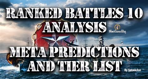 World of Warships Ranked Battles 10 – Analysis: Meta Predictions and ...