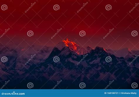 Golden Mt. Kanchenjunga from Tiger Hill, Darjeelingwhere To Catch the ...