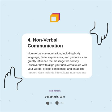 4. Non-Verbal Communication - Deepstash