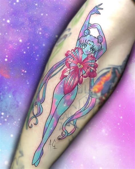 Sailor Moon Transformation Tattoo