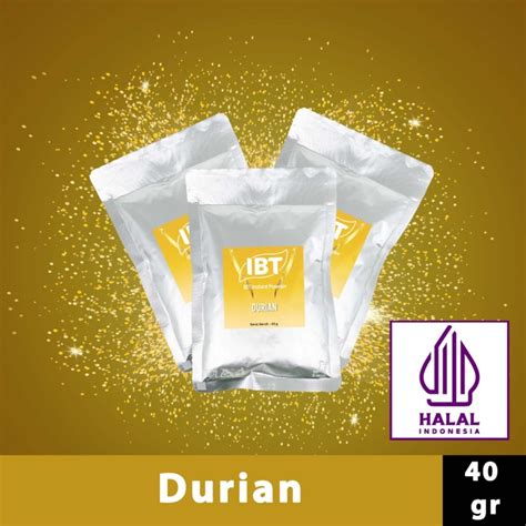 Jual Bahan Minuman Bubuk Rasa Durian Instant IBT Drink Powder Sachet