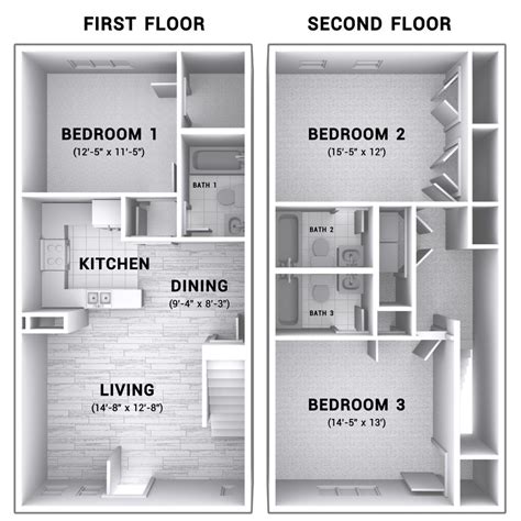 3 Bedroom | Woodlands of Knoxville