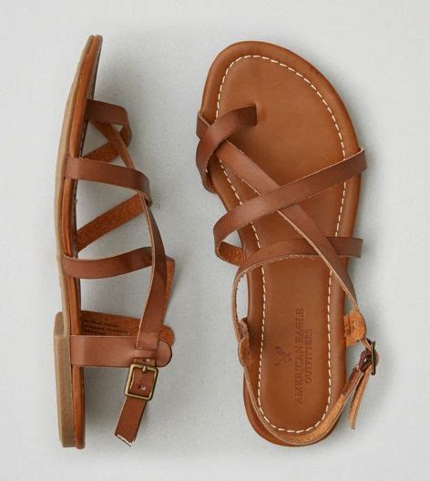 Brown Strappy Sandals