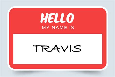 Travis Name Meaning: Origin and Significance