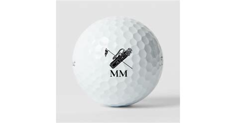 Custom Create Your Own Golf Club Monogrammed Golf Balls | Zazzle