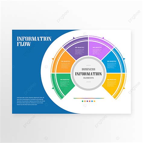 Information Flow Chart Template Circle Template Download On Pngtree