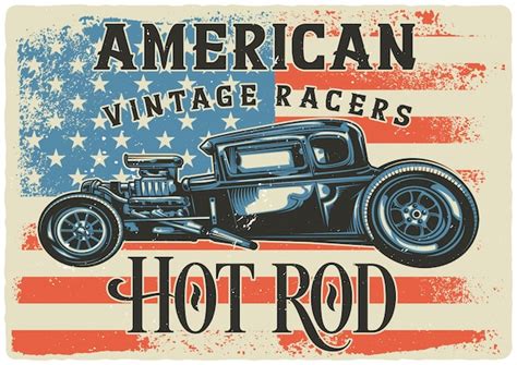 Vetores e ilustrações de Carro hot rod para download gratuito Freepik