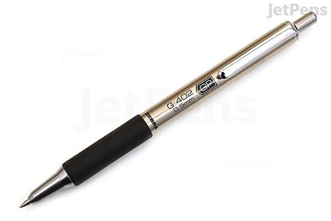 Zebra G 402 Gel Pen 05 Mm Black Ink Jetpens