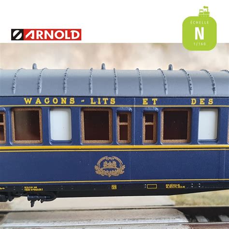 Coffret Fl Che D Or Fourgon Wagons Lits Lx Ciwl Ep Iii N Arnold Hn