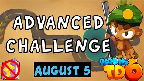 Bloons TD 6 Advanced Challenge Interesting Combination No MK No