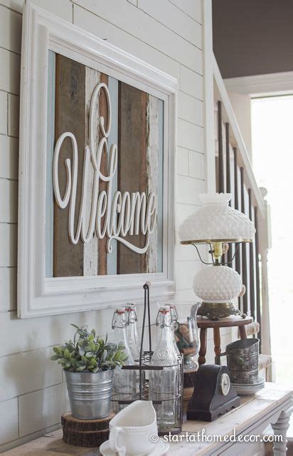 How to Make Custom DIY Farmhouse Rustic Wood Signs | Home decor, Home ...