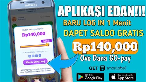 Super Mantep Login Dapat Rb Saldo Dana Gratis Ditarik Aplikasi