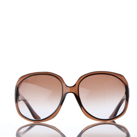 Christian Dior Glossy 1 Sunglasses Brown 175609