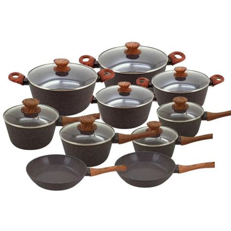 Jogo De Panelas Antiaderente Ceramica Cooktop Fog O Indu O Kit