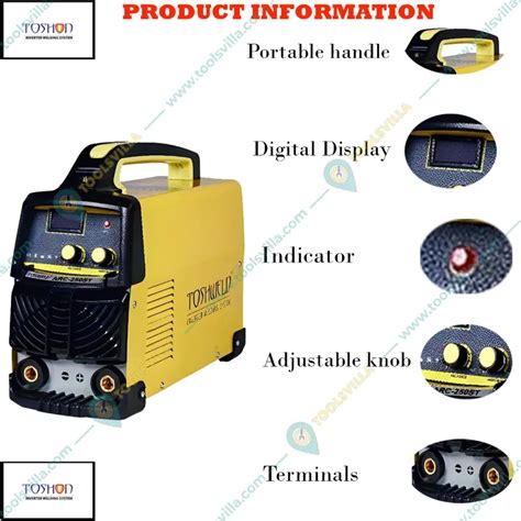 Toshweld ARC 250 ST Single Phase Mosfet Welding Machine 250