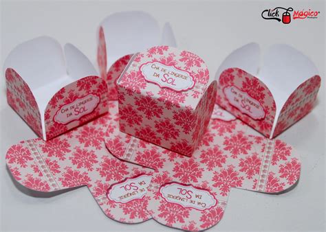 Forminha para doce Chá de Lingerie Arabesco Rosa Elo
