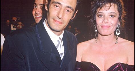 Gérard Lanvin Et Sa Femme Jennifer Au Festivla De Cannes En 1990