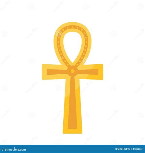 Golden Ankh Symbol Ancient Egypt Symbol Ankh Key Of Life Eternal