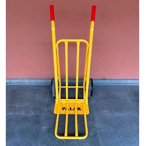 Mild Steel Yellow Palak Hand Truck Load Capacity Kg At Rs