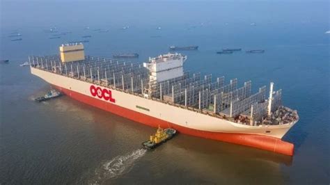 NACKS Launches Its First 24 000 TEU Boxship Being Built For OOCL