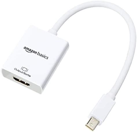 Amazon Amazon Basics Mini Displayport To Hdmi Adapter White