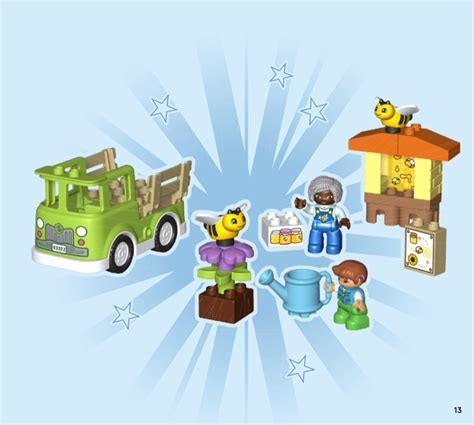 LEGO 10419 Caring for Bees and Beehives Instructions, Duplo - Farm