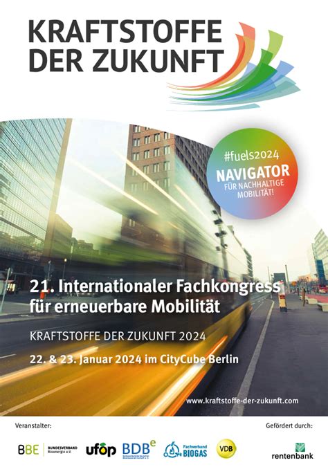 Ufop 21 Internationaler Fachkongress Für Erneuerbare Mobilität