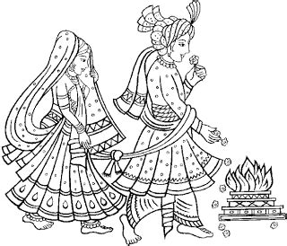 dulha dulhan clipart