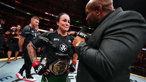 Raquel Pennington Octagon Interview Ufc 297 Youtube