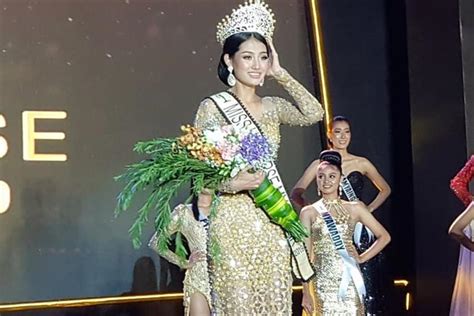 Swe Zin Htet Crowned Miss Universe Myanmar 2019