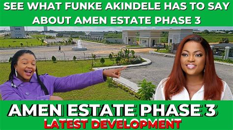 Amen Estate Phase Update Amen Estate Phase Ibeju Lekki Land For