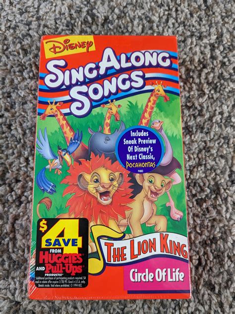 Disneys Sing Along Songs The Lion King Grelly Usa