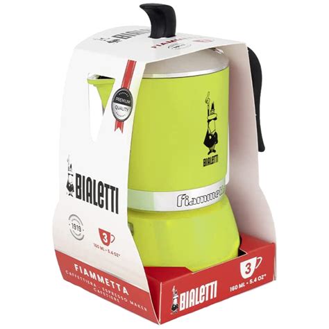 Bialetti Fiammetta Coffee Maker - LIME - Rich Coffee Roasters