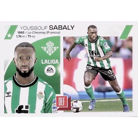 Comprar Cromo Youssouf Sabaly Betis Liga Este 2023 24