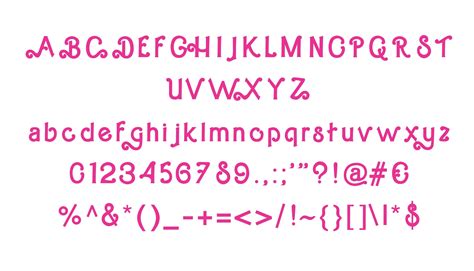 Fabulous Pink - Font - Ioanna Ladopoulou – Art & Design