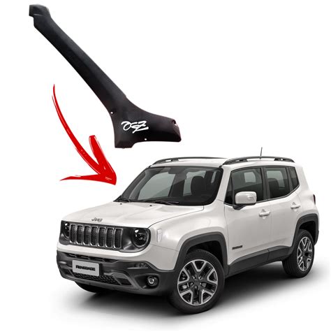 SNORKEL OGZ EM FIBRA COMPLETO PARA JEEP RENEGADE Jeep Militar Peças