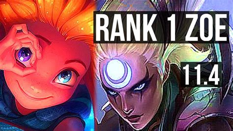 ZOE Vs DIANA MID Rank 1 Zoe 11 0 6 Rank 8 Legendary EUW