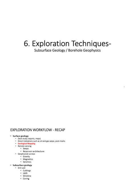 Exploration Methods - Borehole Geophysics | PDF | Porosity | Neutron