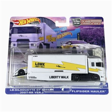 Hot Wheels Premium Team Transport Liberty Walk Nissan Gtr R35