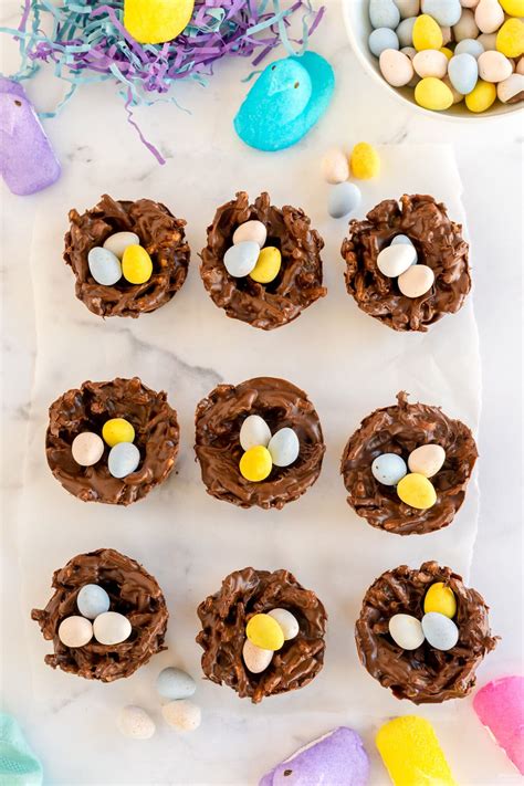 Bird Nest Cookies Amanda S Cookin Easter