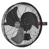 Hampton Bay In Speed High Velocity Black Wall Mount Fan With