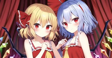 #東方Project フランちゃん衣装のレミィとフランちゃん - ふらフランのイラスト - pixiv