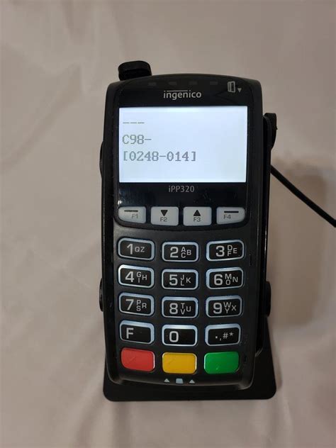 Ingenico Ipp320 Debit Credit Card Pos Retail Terminal W Chip Reader